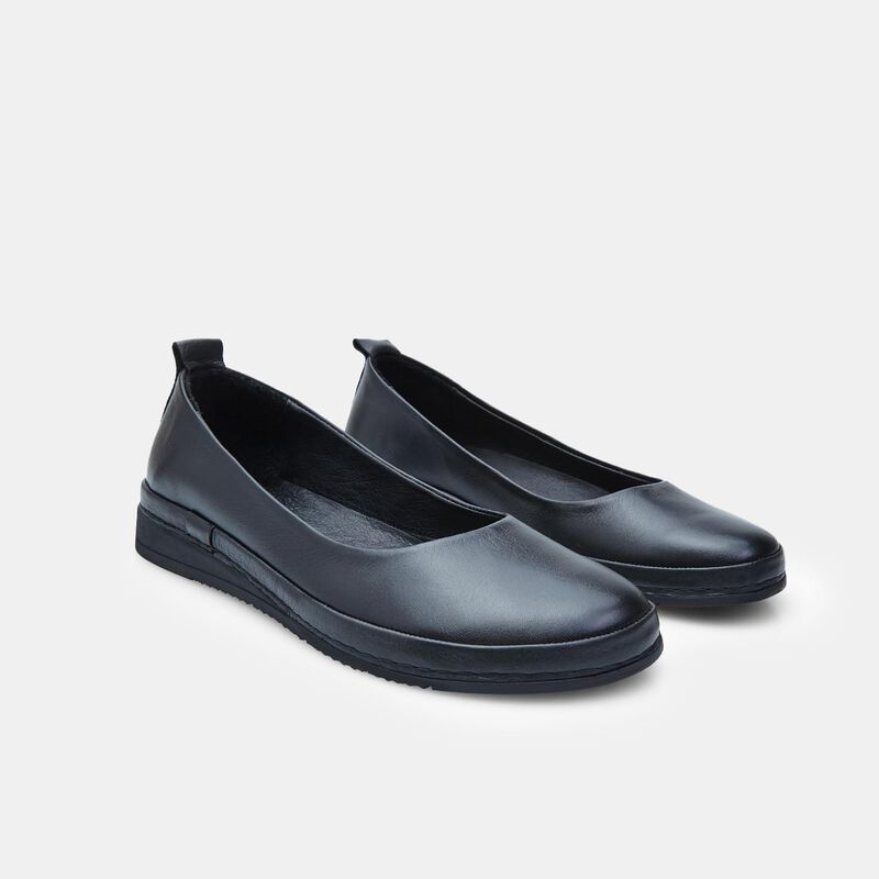 BATA Baleriny damskie skórzane