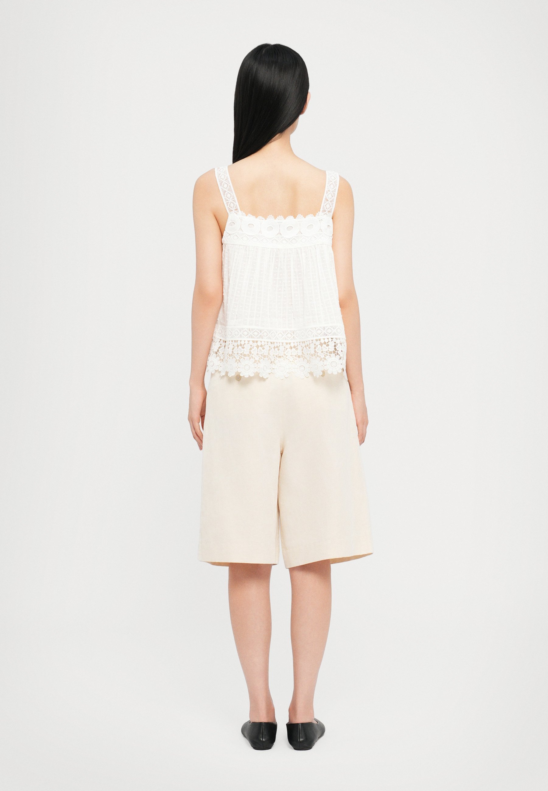Blusa Hofmann Copenhagen MARGOT - branca