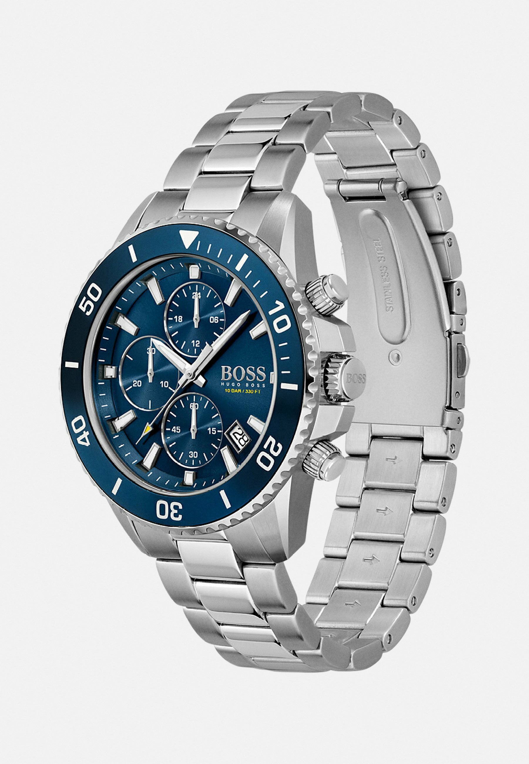 BOSS ADMIRAL - Montre chronographe - argent