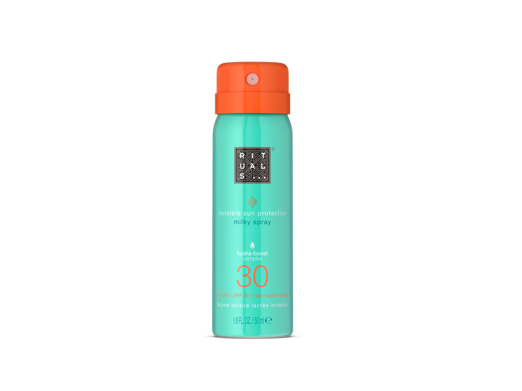 Protector solar en spray The Ritual of Karma, FPS 30, 50 ml.