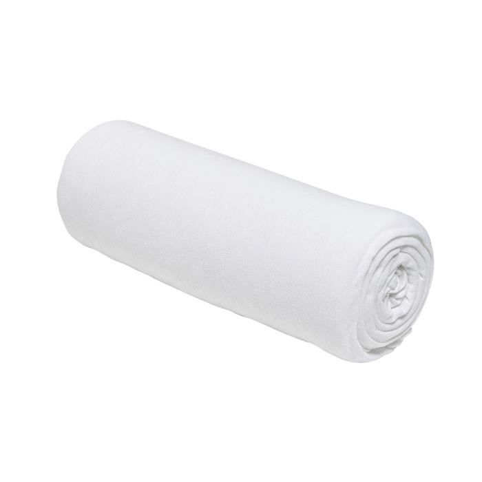 Sábana bajera TODAY Essential - 90 x 190+25 cm - Individual - 100% algodón jersey - Tiza