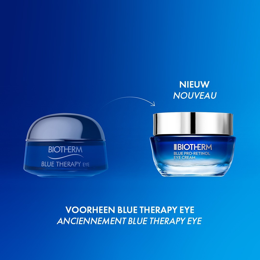 Biotherm Blue krema za područje oko očiju s pro-retinolom - 15 ml