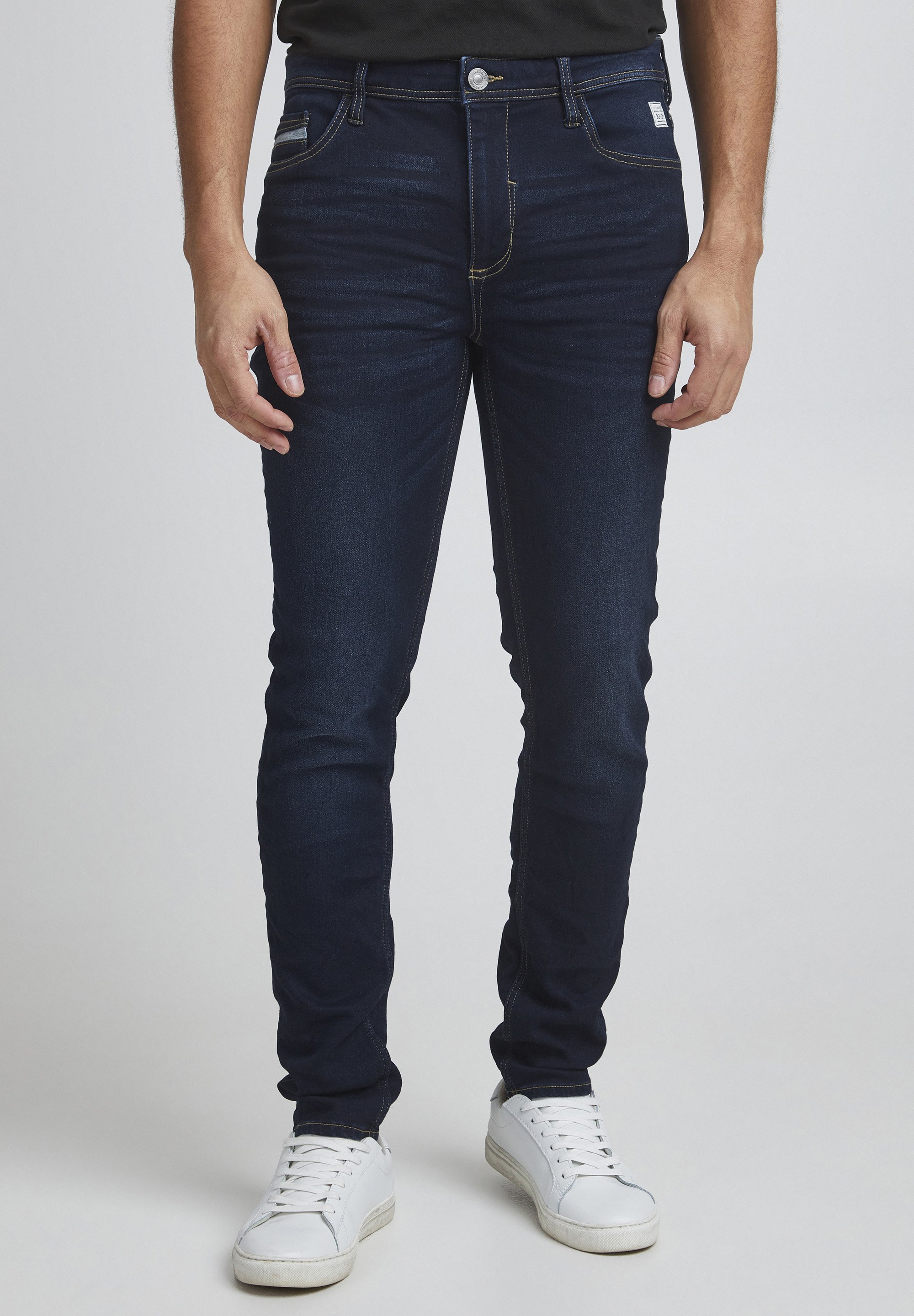 11 Project PRBERGSON - Slim fit jeans - donkerblauw denim
