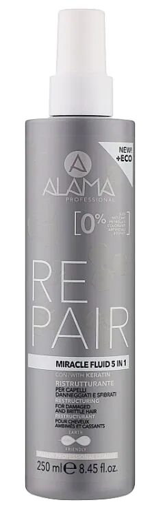 Alama Repair Magiczny Fluid 5w1, odbudowuje, chroni, rozświetla, nabłyszcza, eliminuje rozdwajanie