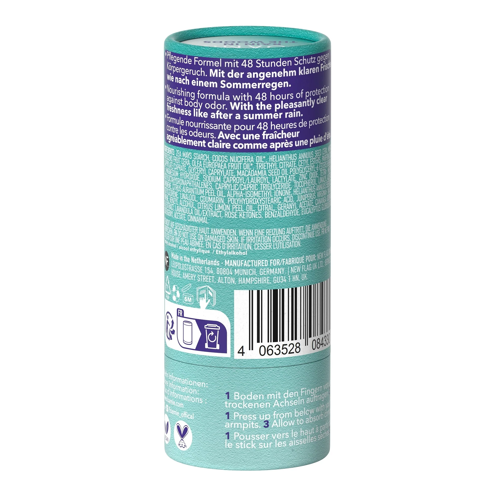 Corpo Solid Deodorant Rain the Woods - Deodorante Crema