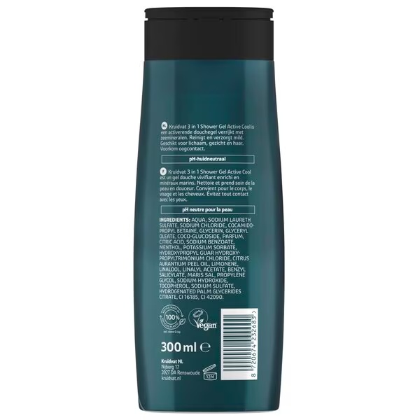 Kruidvat Active Cool dušo želė 300 ml