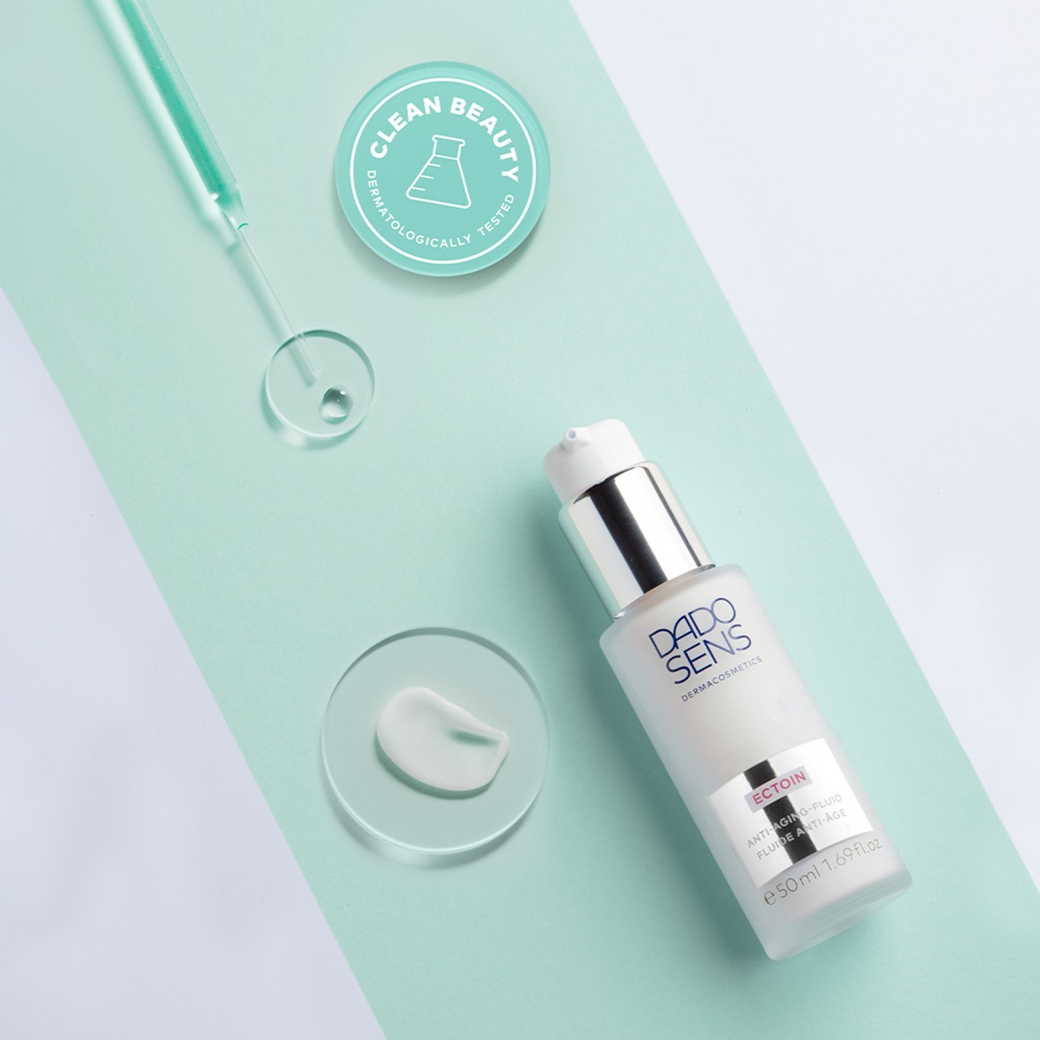 DADO SENS Dermacosmetics sejas fluīds Īpaši kopjošs pretnovecošanās fluīds - 50 ml