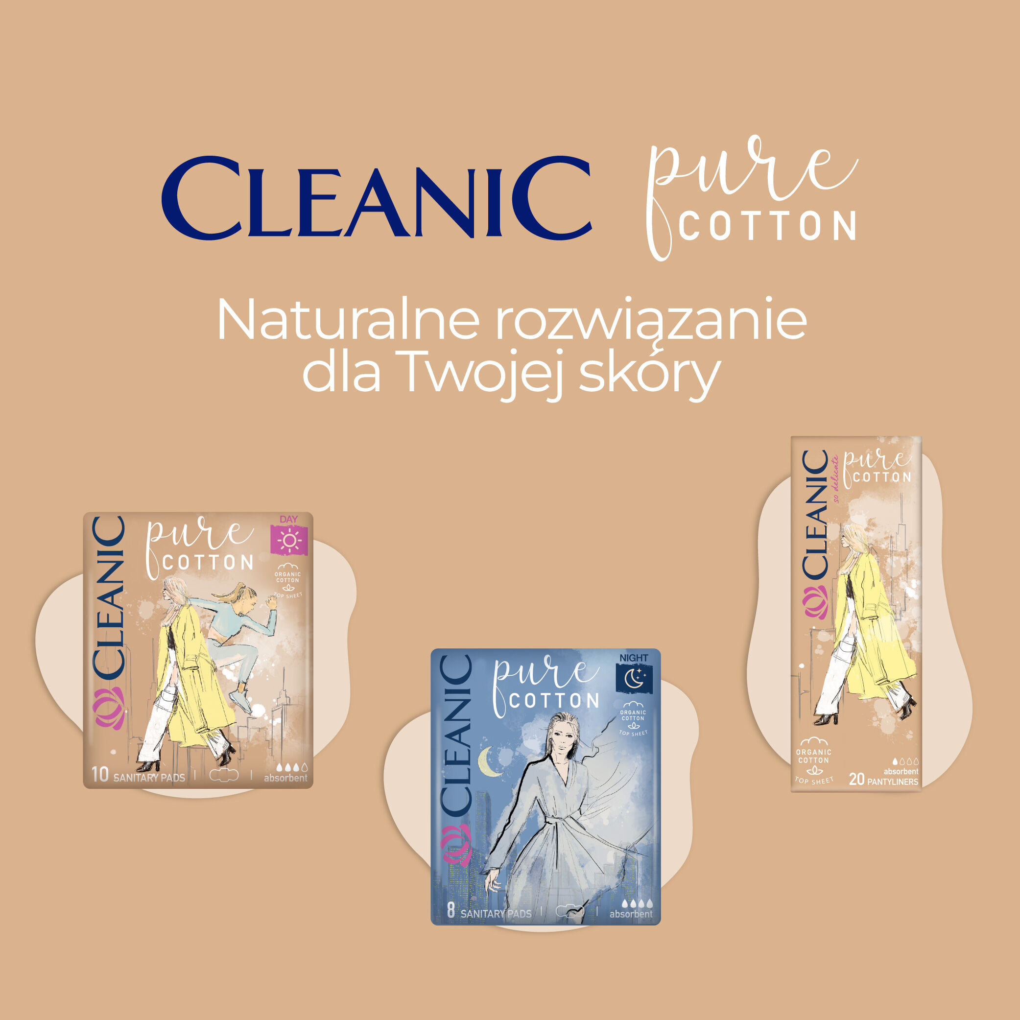 Cleanic ren bomull