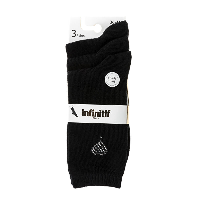 Chaussettes et collants Femme Noir