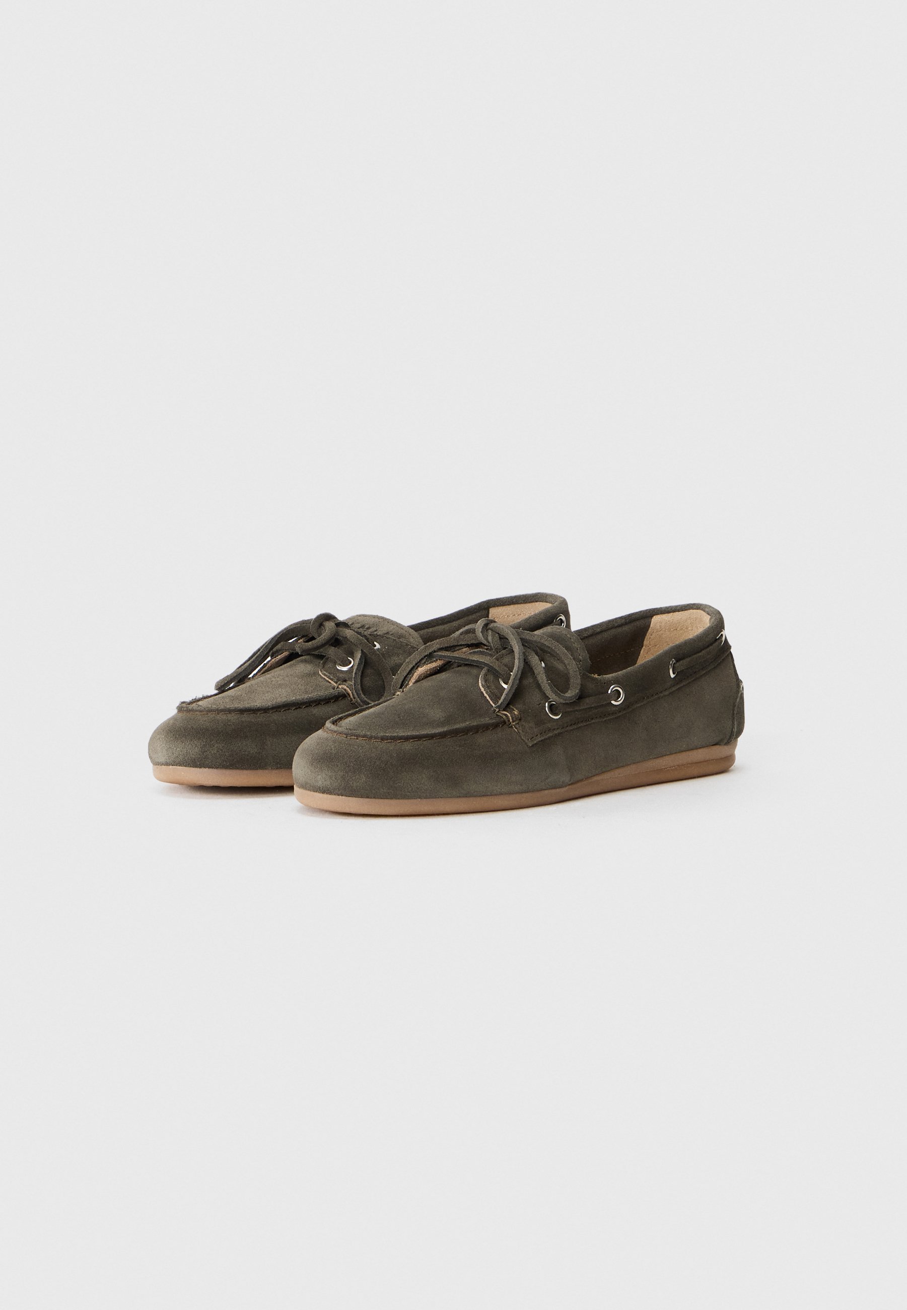 Pavement MARIN - Chaussures bateau - vert foncé