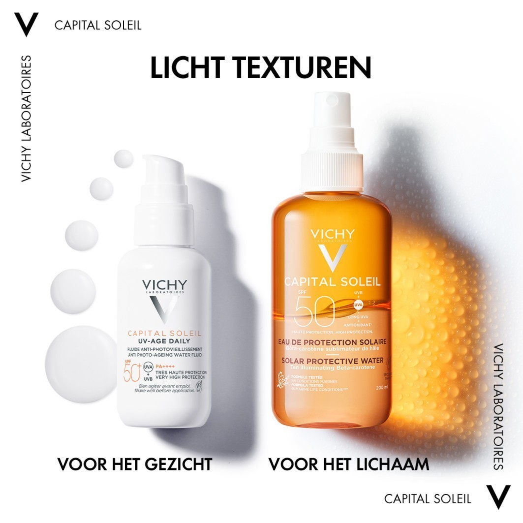 Виши Капитал Солеил вода за сунчање са SPF 50 - 200 мл