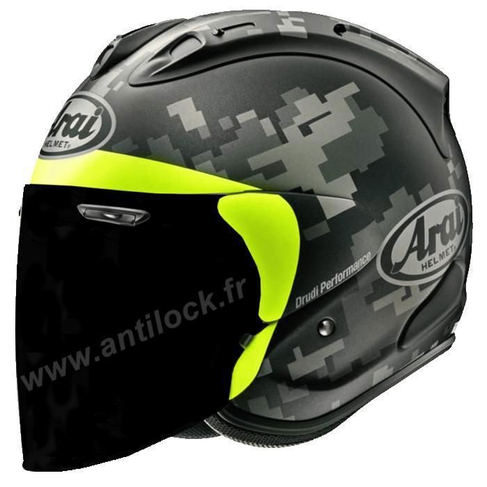 ARAI JET SZ-R VAS MIMETIC CON VISOR TINTADO