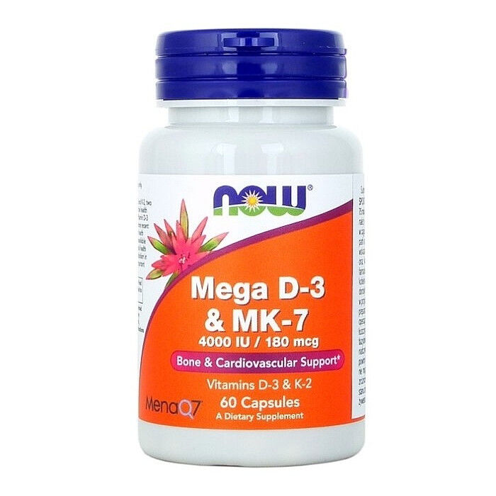 Now Foods Vitamin D3 4000 IE & K2 MK-7 180 µg