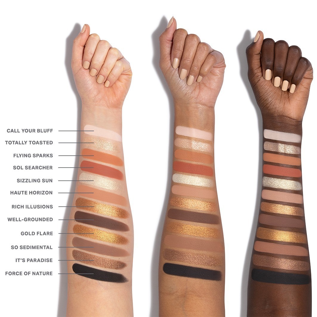 Morphe paleta sjenila za oči „Flickering Sands“ (12 nijansi) – 15 g