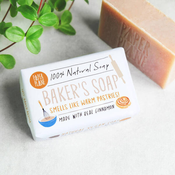 Tuhé mydlo Paper Plane Bakers 95g