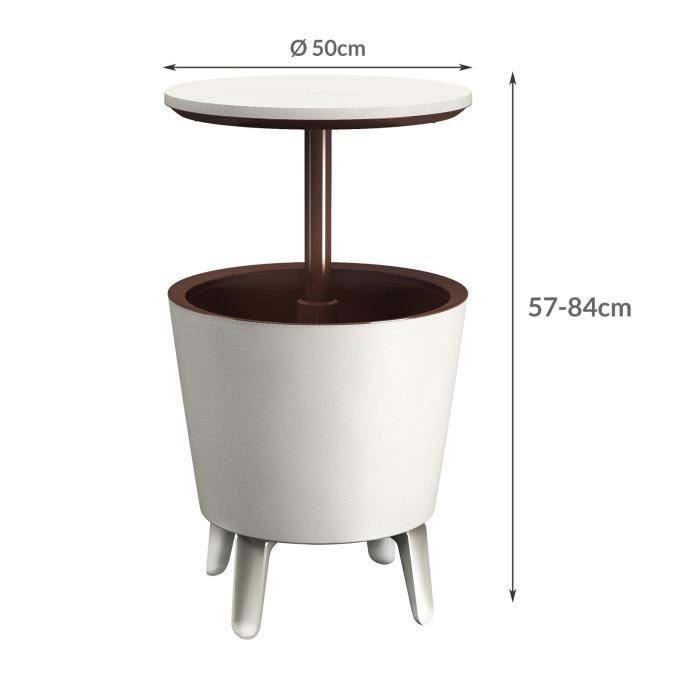 Table de jardin bar 