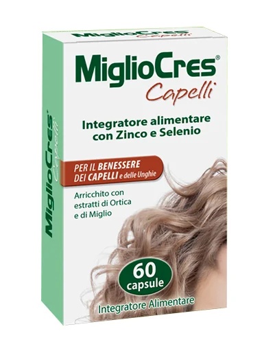 MIGLIOCRES Migliocres 60 capsules avec zinc et sélénium