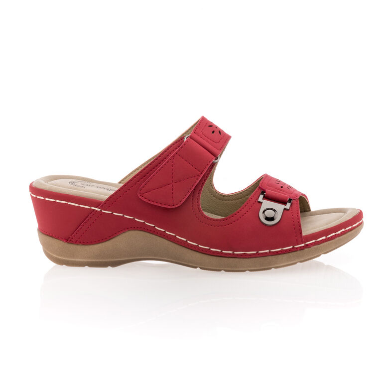 Rote Damen-Mules/Clogs