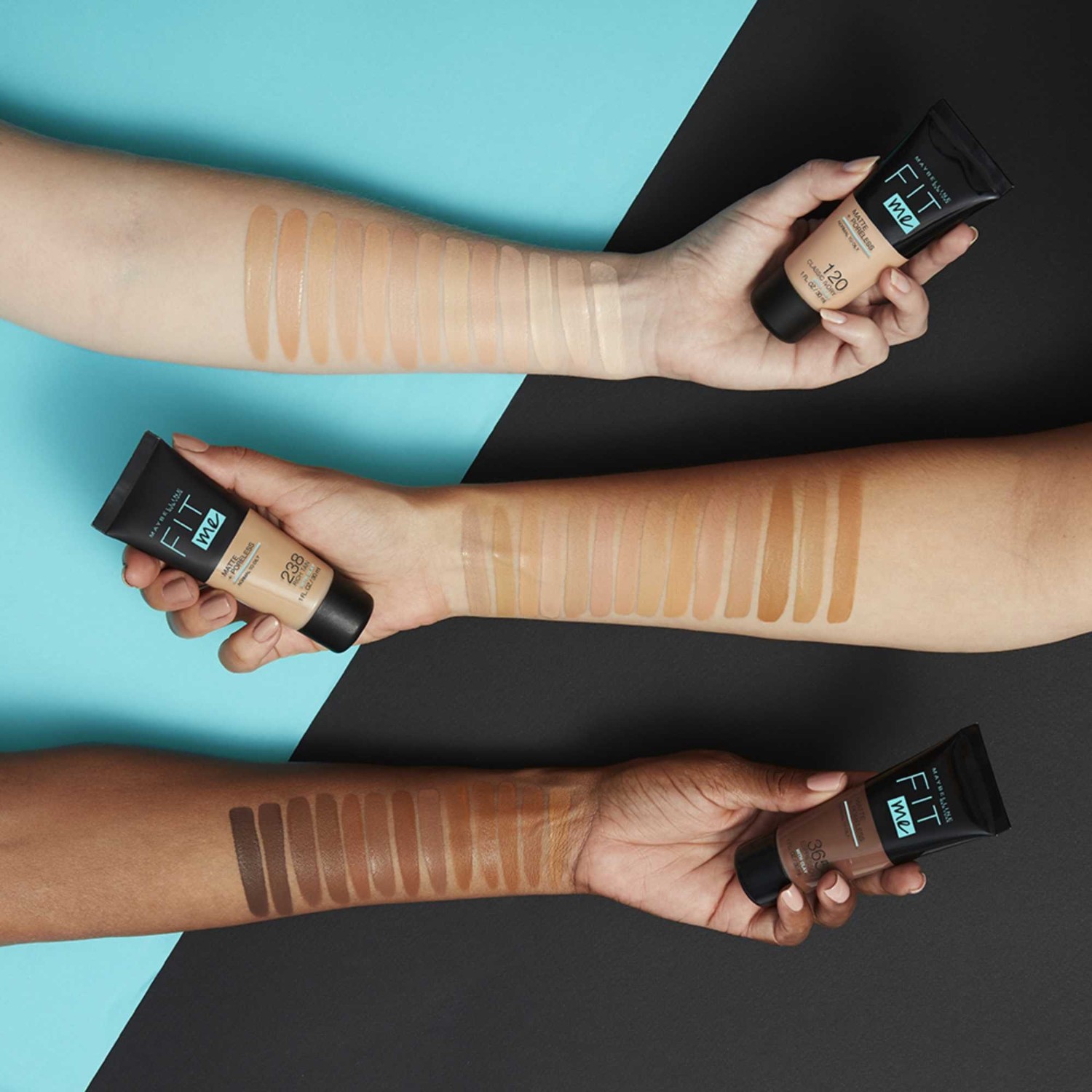 Maybelline Fond de teint ton sur ton matifiant