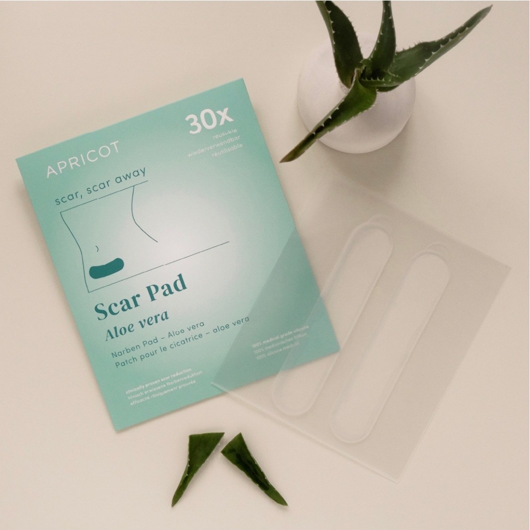Apricot Body Care 1h APRICOT Obloge za brazgotine za večkratno uporabo z aloe vero - 2 g