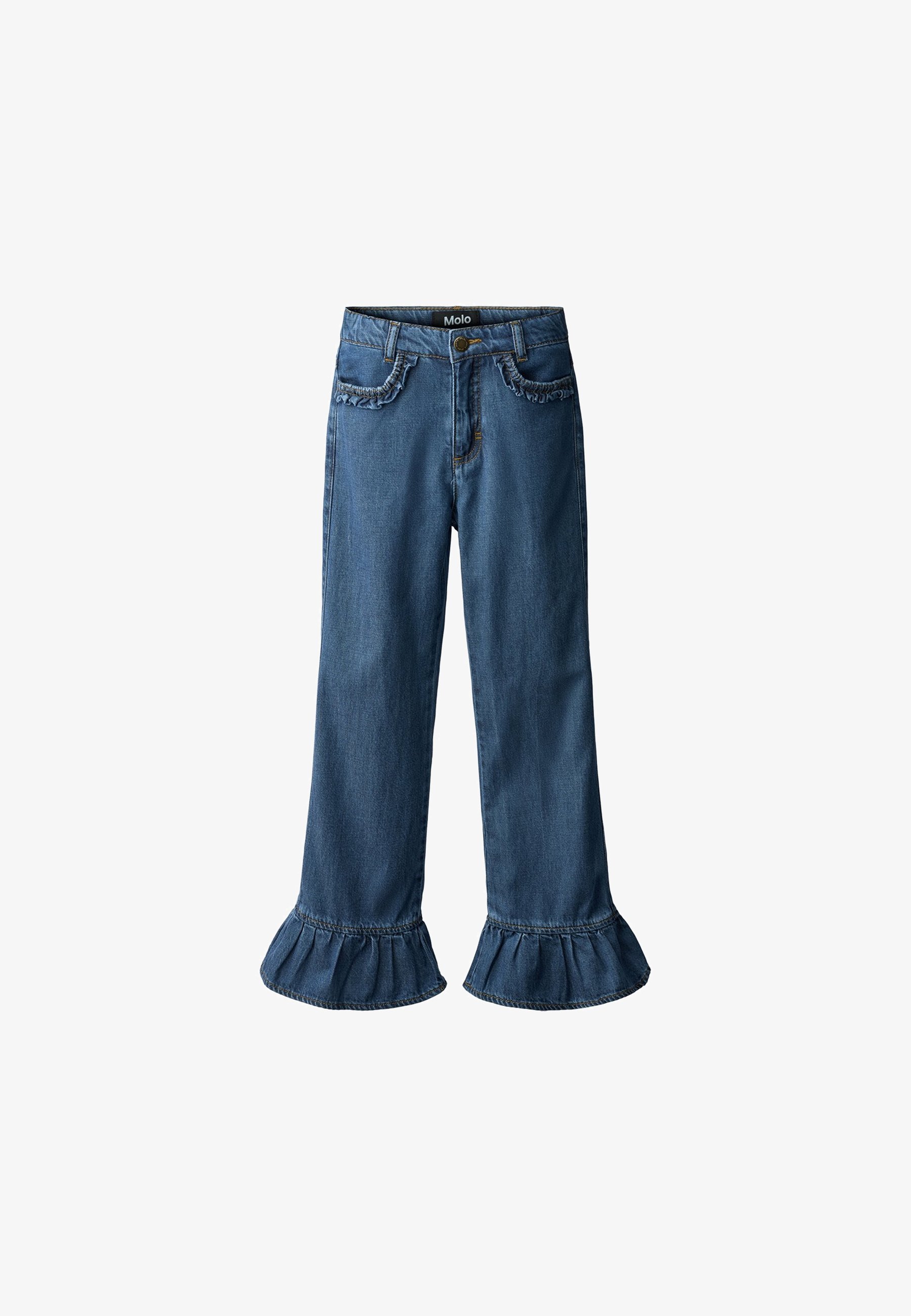 Molo AMARA - Rechte jeans - blauw vintage