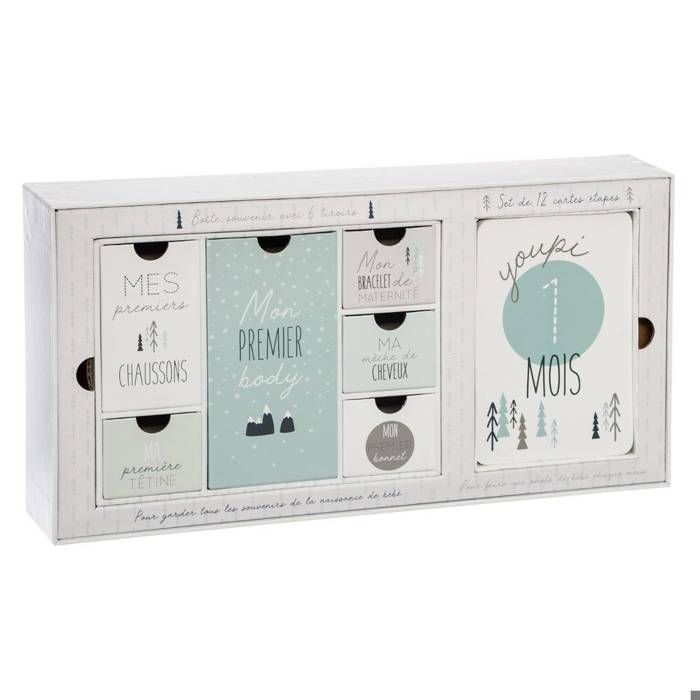 Coffret cadeau de naissance 
