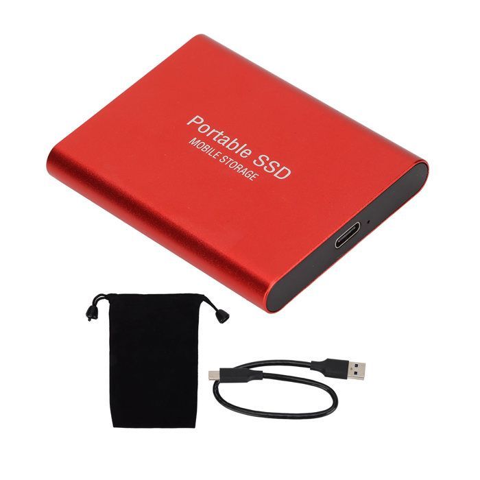 Disque SSD Externe - Durable - USB 3.1 - Portable - Compact - Pratique