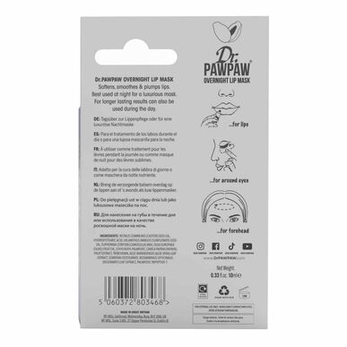 Dr PawPaw Monikäyttöinen Yöhuulinaamio 25 ml