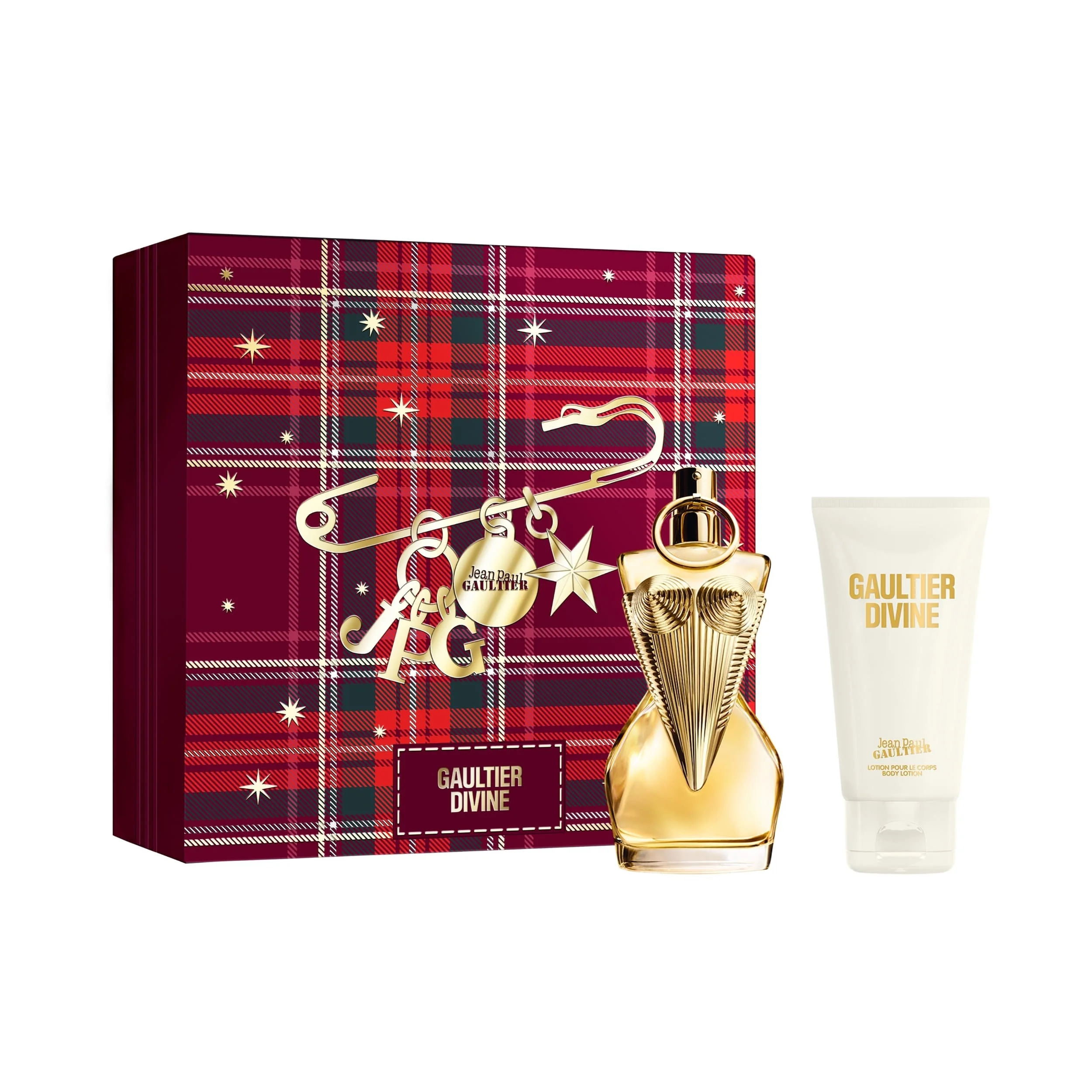 Gaultier Divine Cofanetto Regalo Gaultier Divine Eau de Parfum + Body Lotion - Cofanetto Profumo Donna, Eau de Parfum, Latte Corpo
