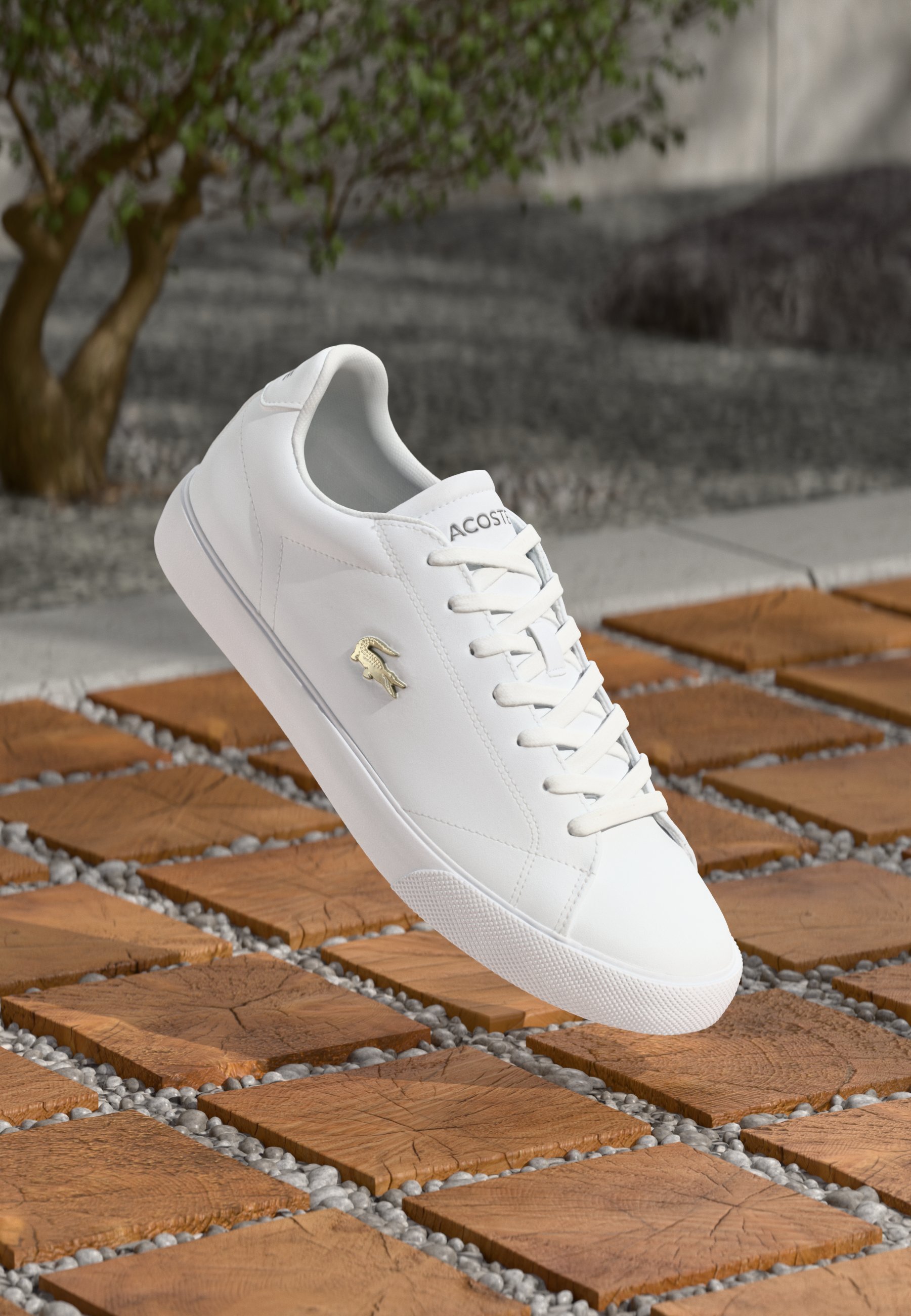 Lacoste LEROND SET 225 - Sneakers - wit