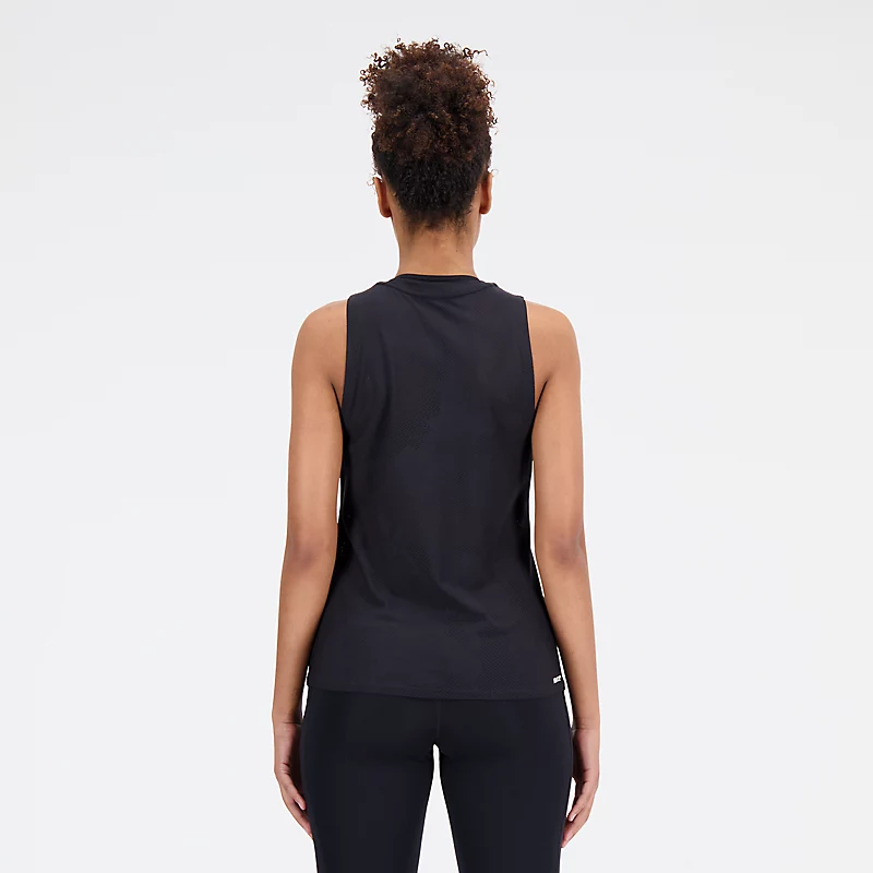 Q Speed Women's Jacquard Top - BLACK