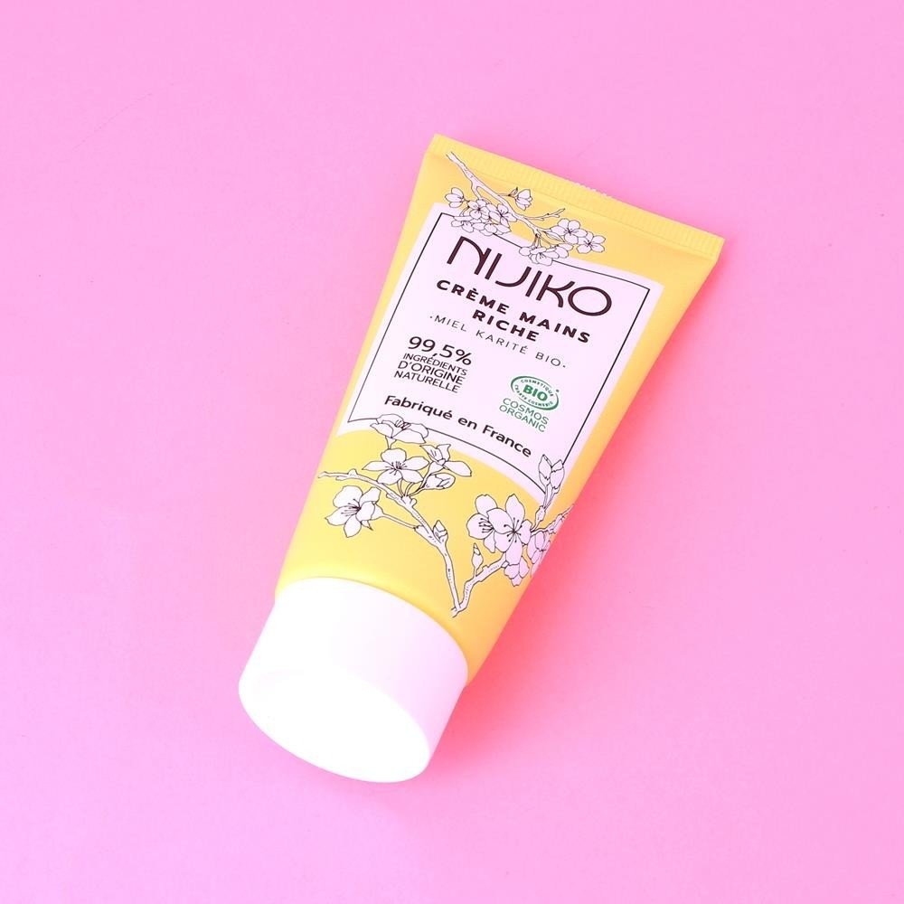 NIJIKO Crème Mains Bio Miel & Karité