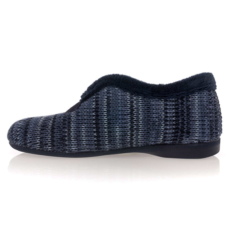 Blaue Damenpantoffeln