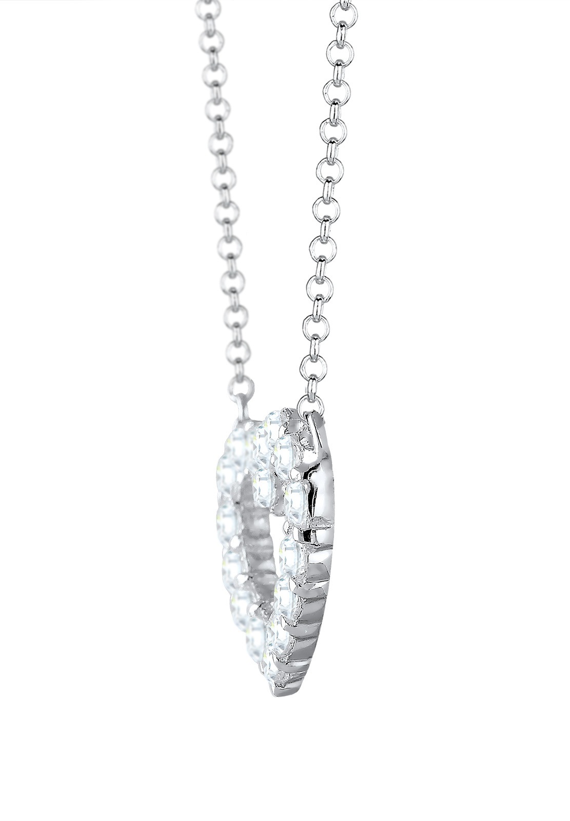 Elli Femme avec Cristaux de Zircone en Argent Sterling 925