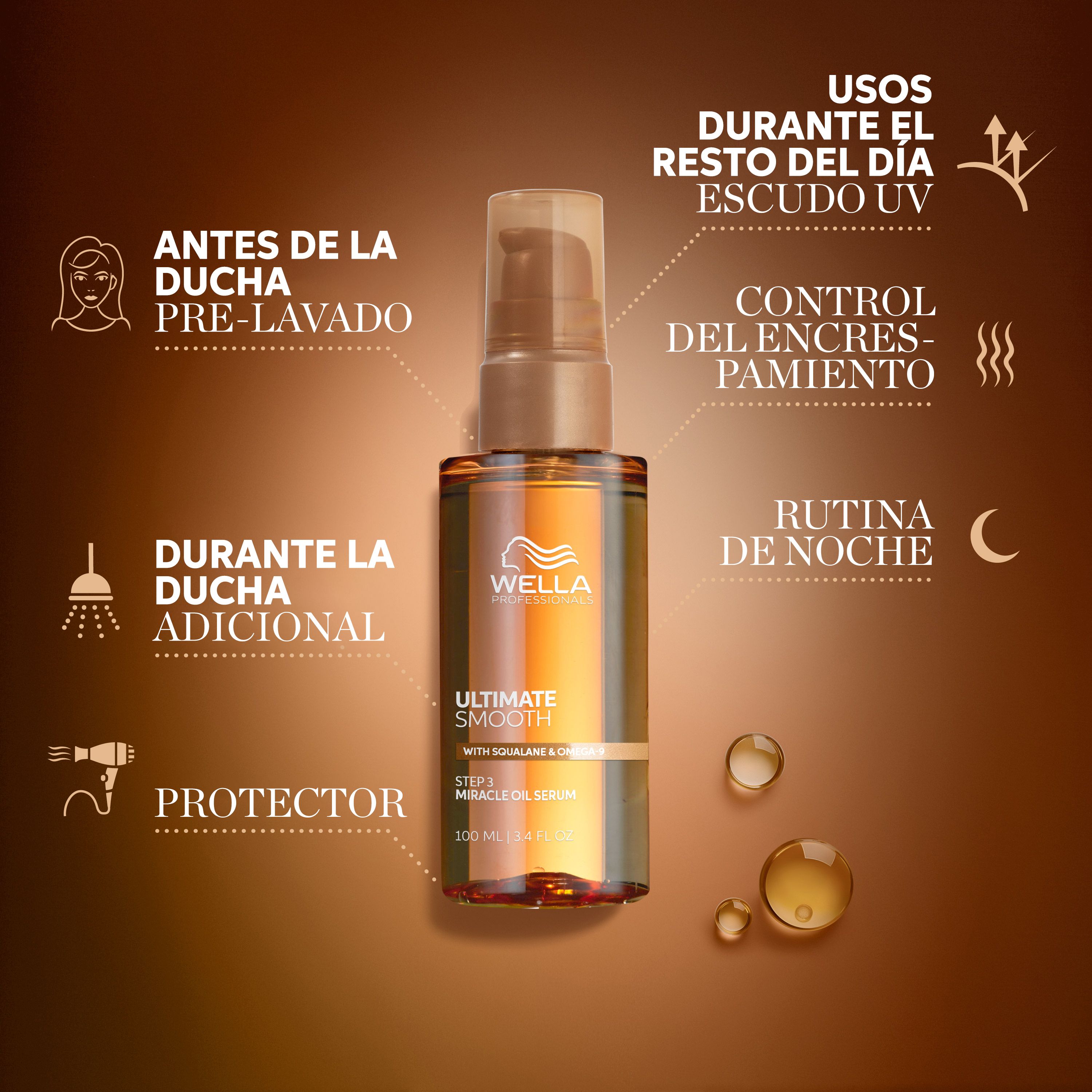 Ultimate Smooth Miracle Oil Serum Фризерски третмани
