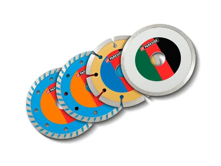 Conjunto de discos PARKSIDE® com furadeira PWSZTS 1, Ø 115 mm