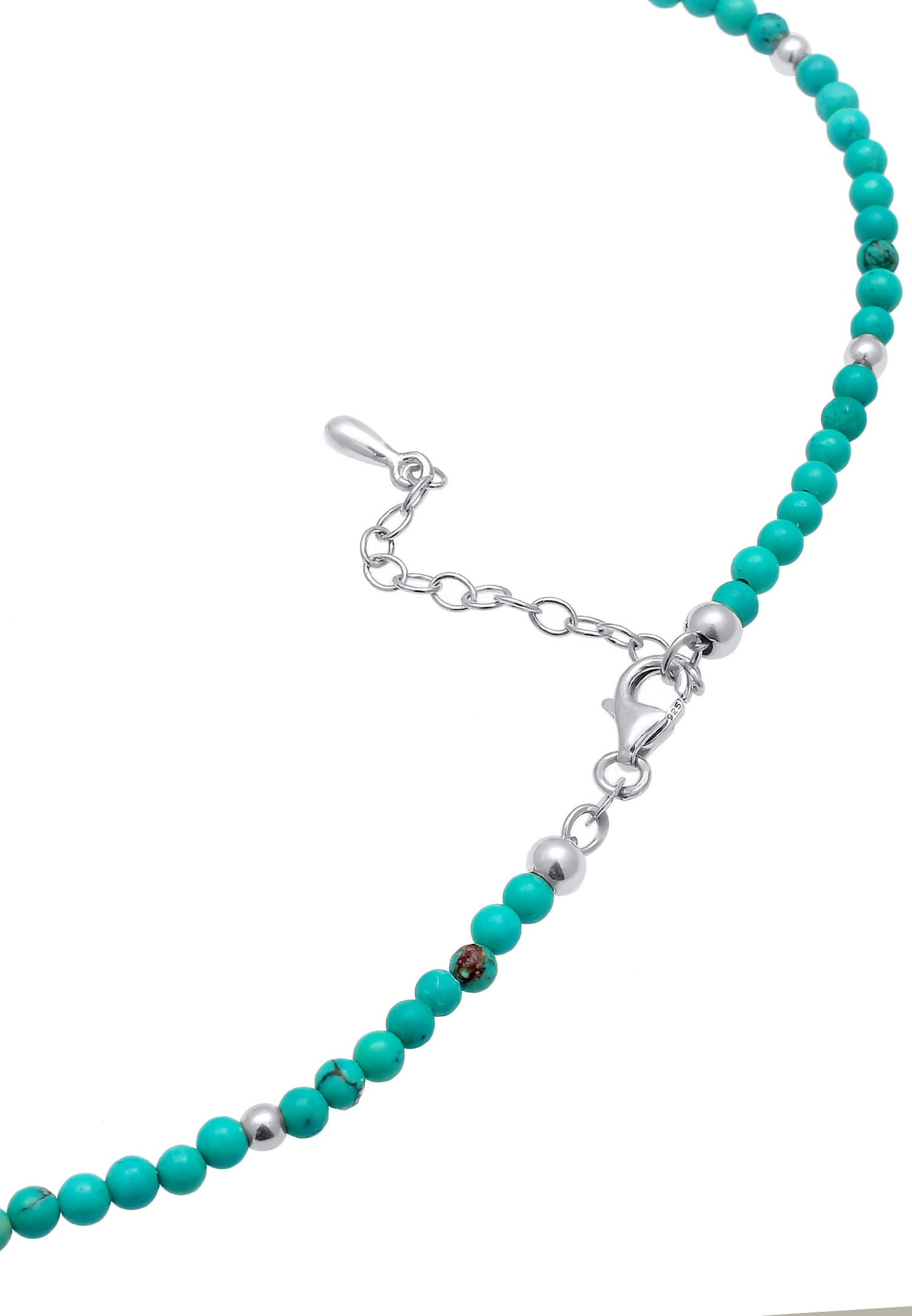 Nenalina Howlith Balls Turquoise Boho en argent sterling 925