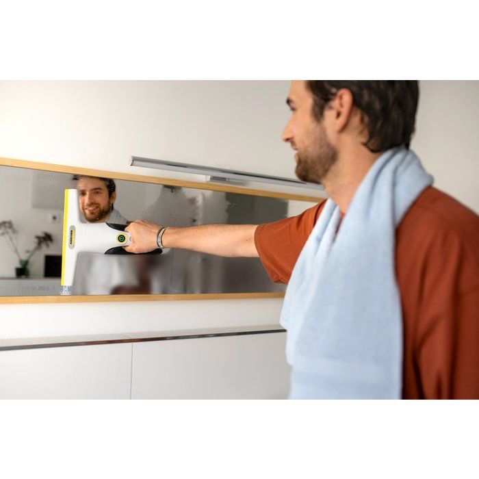 KARCHER WV 2 Universal Care - Nettoyeur de vitres - Raclette XL 280 mm - Autonomie 35 min - Nettoie jusqu'à 105m²