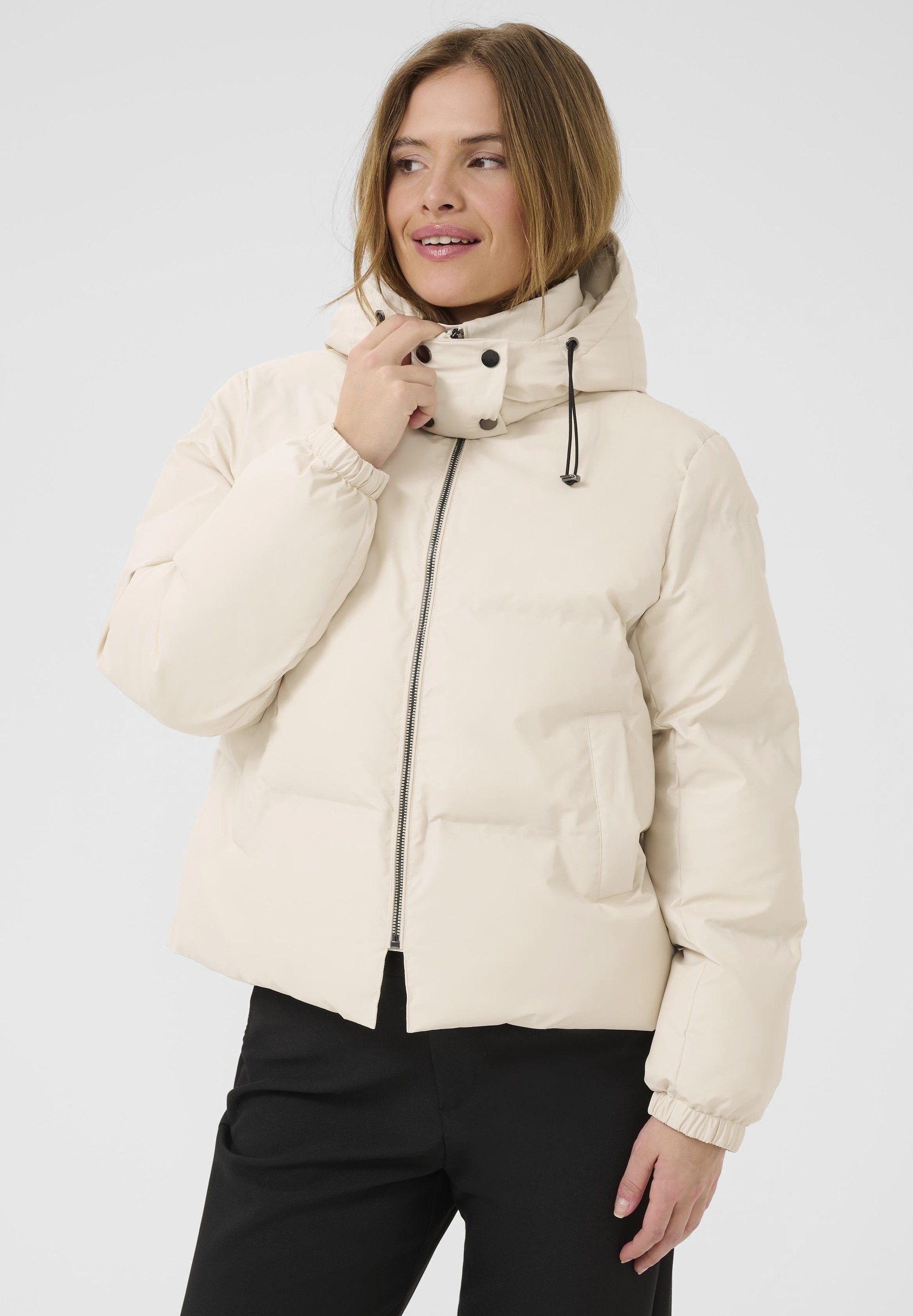 Veste d'hiver Culture - bonnet blanc