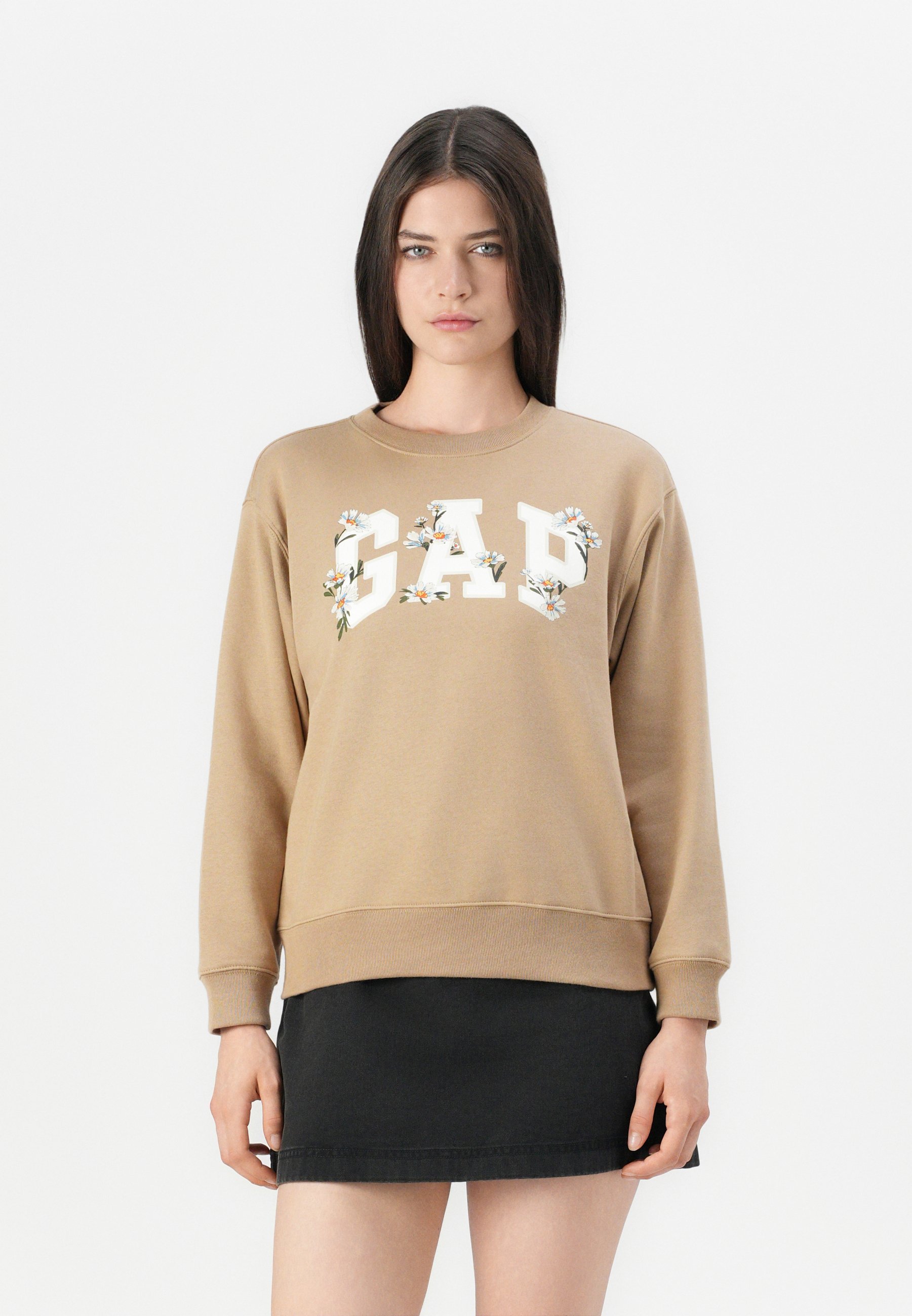 Felpa GAP EXCLUSIVE HERITAGE CREW - Mojave