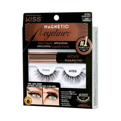 Kiss Kit Magneettinen eyeliner-riipus Irtoripset 1 kpl 1 kpl