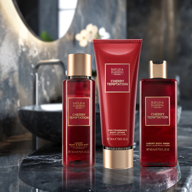 Baylis & Harding The Edit Cherry Temptation smaržīgais ķermeņa losjons
