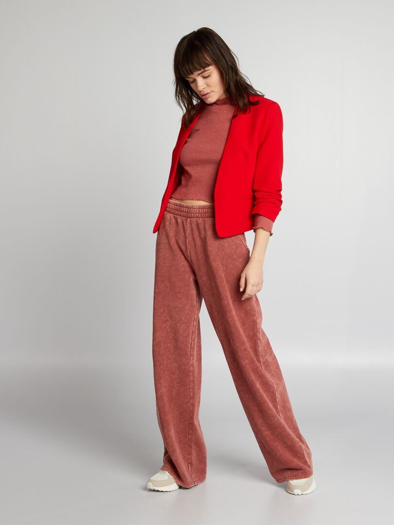 Top cropped perfurado - ROSA