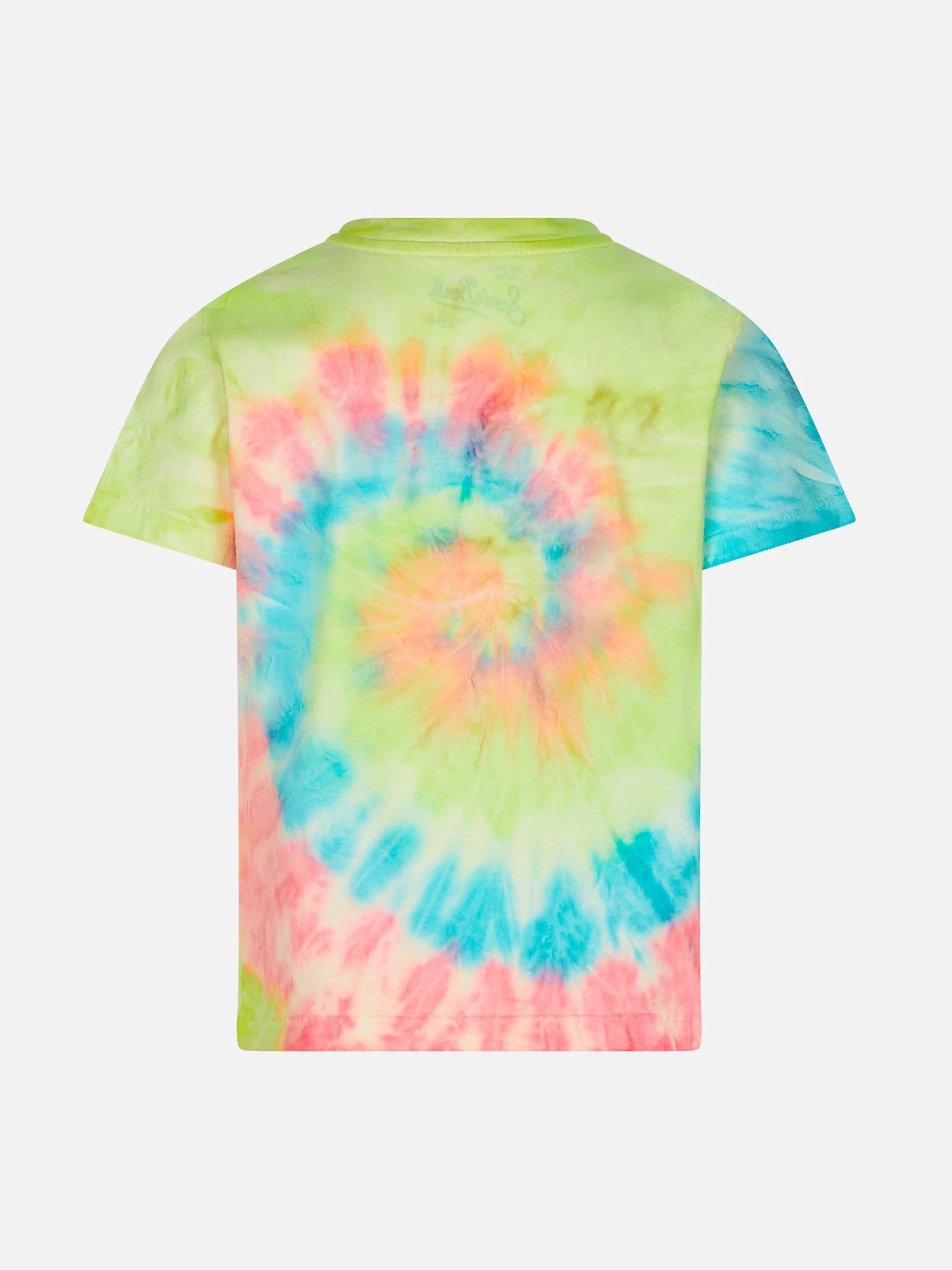 Mädchen-T-Shirt mit Sun-Barth-Motiv und Stickerei