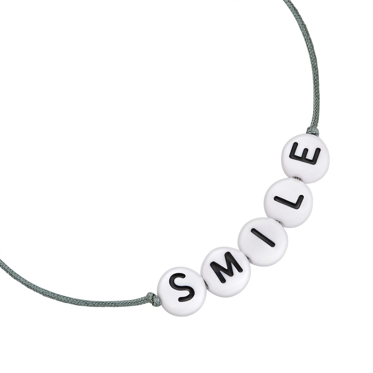 Glanzstücke München rokassprādze SMILE izgatavota no sudraba sudraba krāsā - 15,0 - 22,0 cm, elastīgi regulējama