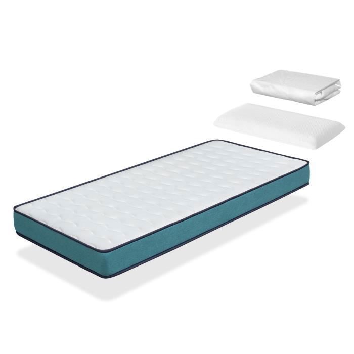 PACK Matelas en mousse XALUCA CONFORT PRO (90x190 cm)