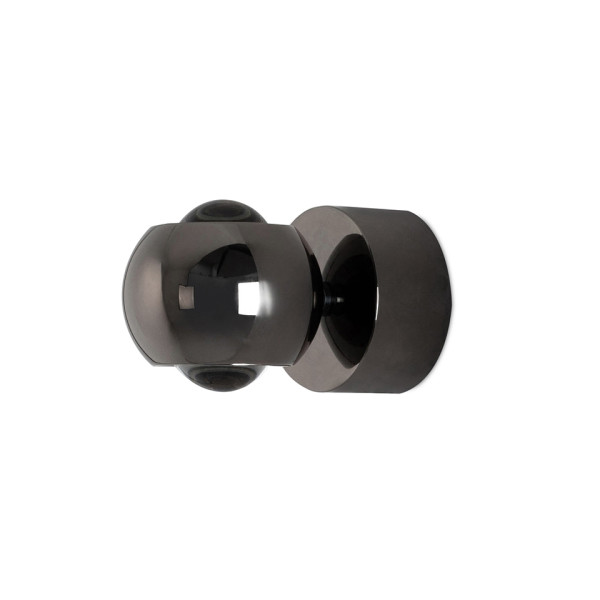 MOOSEE lampa ścienna EOS czarny chrom