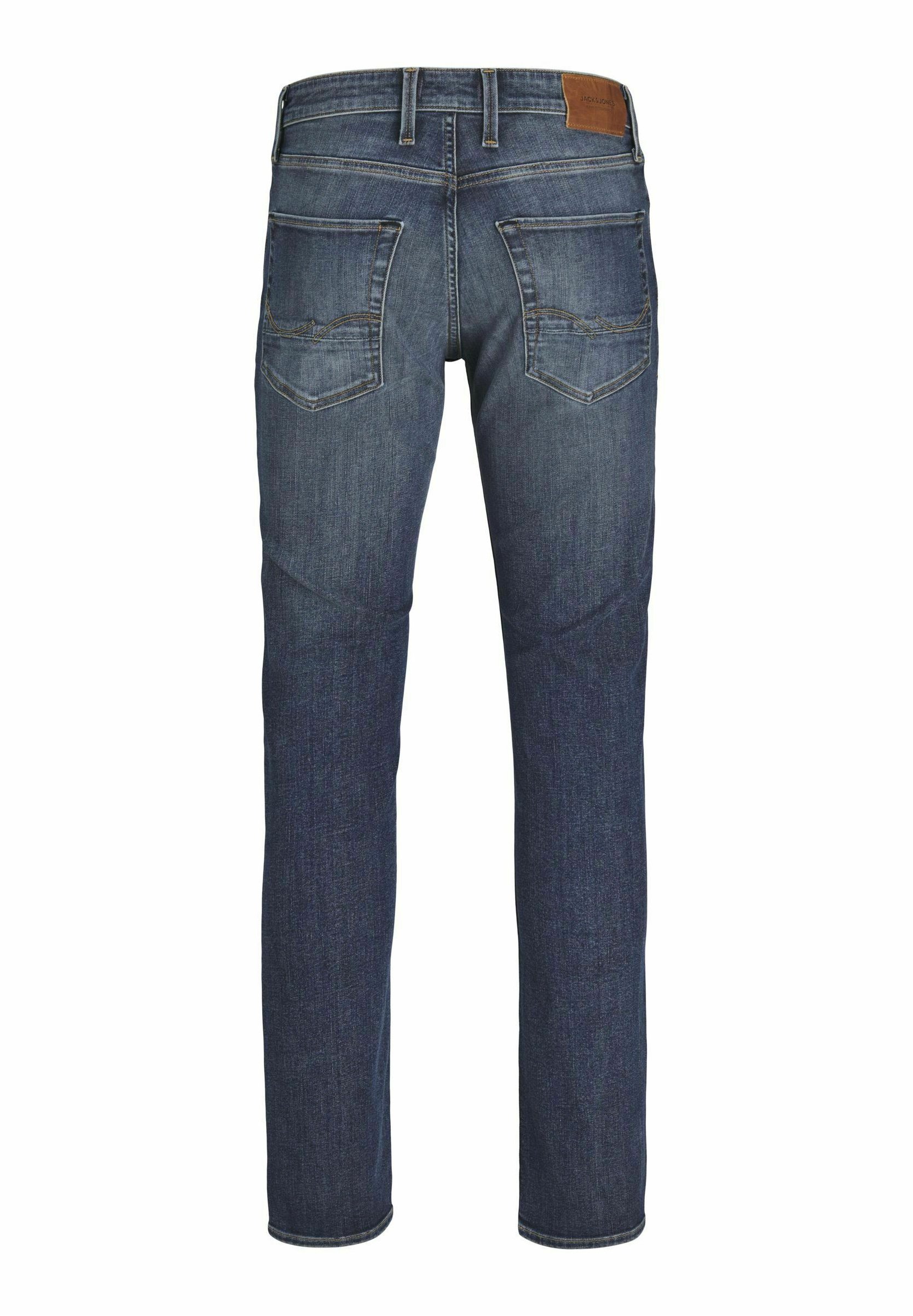Jack & Jones JJICLARK - Rechte jeans - blauwe denim
