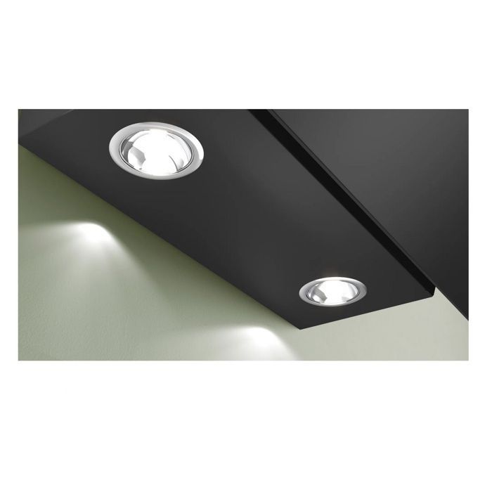 Bosch Hotte décorative inclinée 60cm 550m3/h noir - DWK65DK60