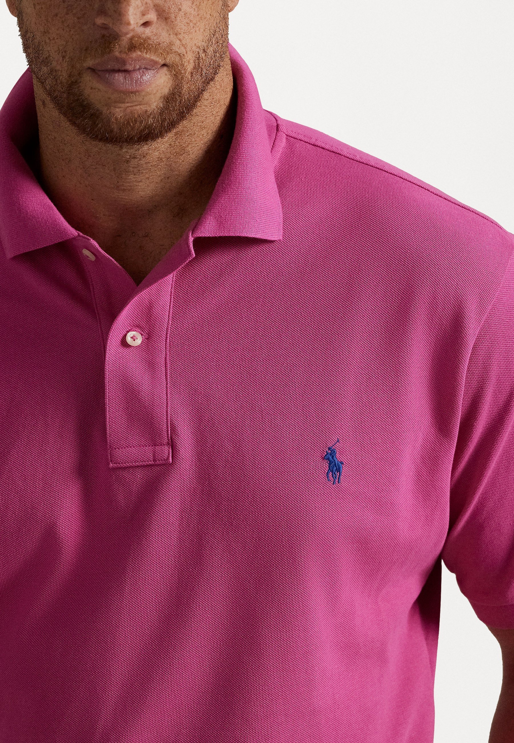Polo Ralph Lauren Big & Tall LA POLO ICONICA IN RETE - Polo - peonia